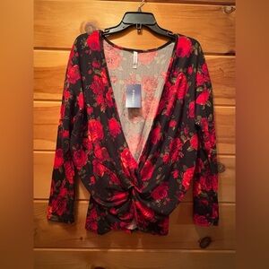 P!PHANY Women’s Top NWT Size 2 (S/M) Made In USA